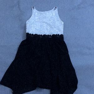 Child high quality dress with lace and sequins